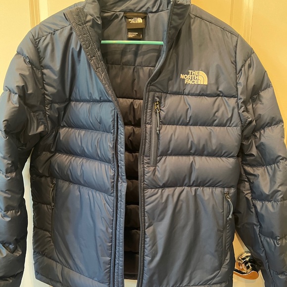 The North Face Men's Puffer Jacket - Navy Blue - Picture 9 of 15